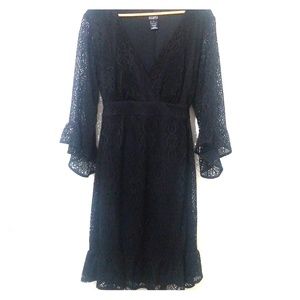 Beautiful Black Lace Dress 2x